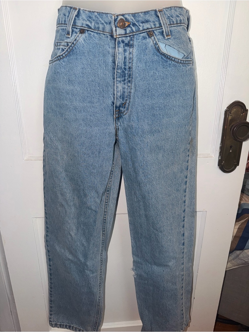 Levi's Vintage Light Blue Straight Leg Jeans